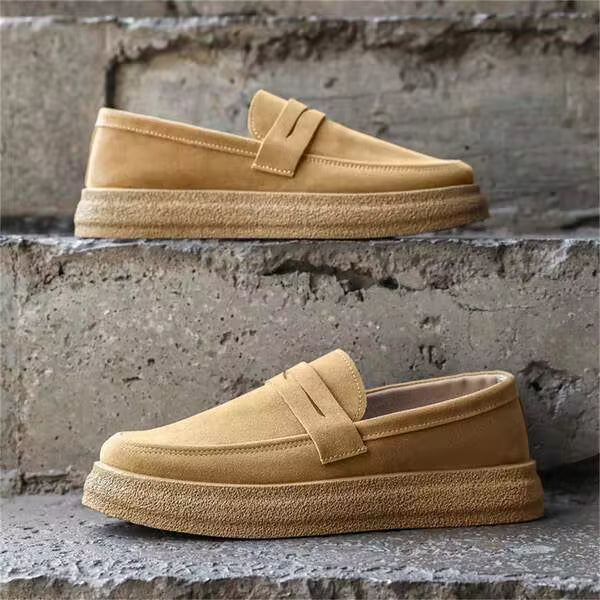New Low Top Casual Slip-On Loafers Driving Shoes, Non-Slip Soft Sole Fashion Moccasins, Lightweight & Comfortable Casual Shoes For Men